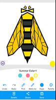 Bee coloring pages screenshot 1