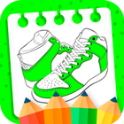 👟 Sneakers Coloring Book: Sho آئیکن