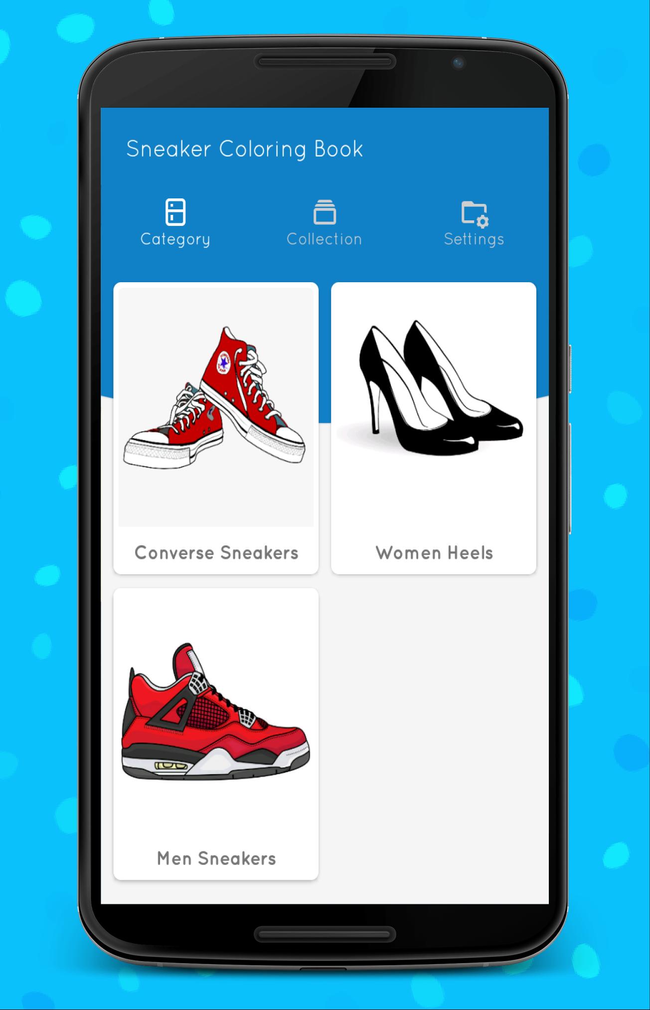👟 Sneakers Coloring Book Shoes Coloring Pages for Android   APK ...