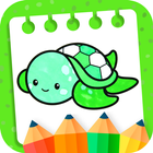 🐢 Turtle Coloring Pages For A أيقونة