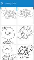 برنامه‌نما 🐢 Turtle Coloring Pages For A عکس از صفحه