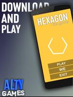 Hexagon Plakat