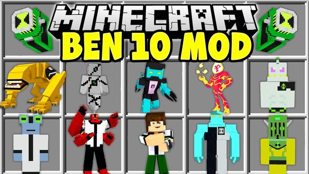 Mod Ben 10 Alien for Minecraft PE - Mod Omnitrix screenshot 4