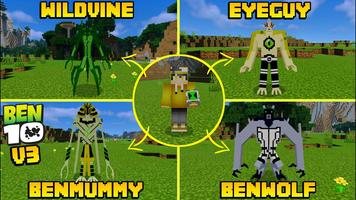 Mod Ben 10 Alien for Minecraft PE - Mod Omnitrix पोस्टर