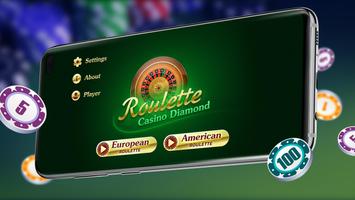Poster Roulette Casino Diamond