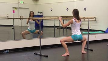 پوستر Ballet Barre Warm up