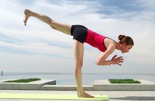 Corps Plein Yoga Entraînement Affiche