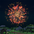 Fireworks Simulator 3D أيقونة