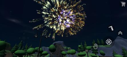 برنامه‌نما Fireworks Simulator 3D عکس از صفحه