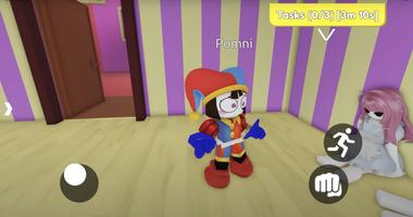Amazing Pomni Circus Mafia Sim captura de pantalla 3