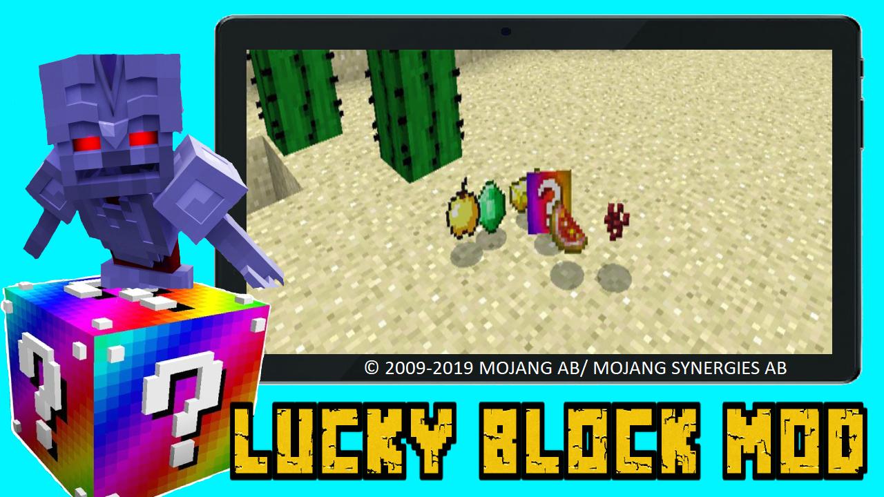 Lucky Block Mod For Android Apk Download - how to use lucky blocks roblox 10 apk download