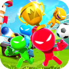 Stickman Party Games: 1 2 3 4 Player Mini Games icône