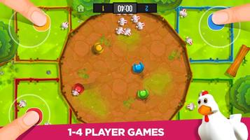 1 Schermata Stickman Party Games: 1 2 3 4 Player Mini Games