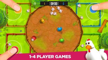 Stickman Party Games: 1 2 3 4 Player Mini Games Ekran Görüntüsü 1