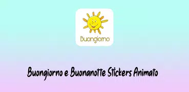 Stickers Buongiorno Buonanotte