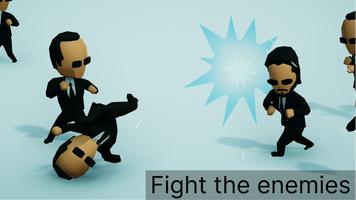 Matrix：Street combat・fight 3D poster
