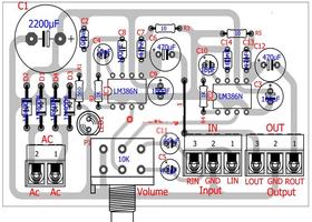 Amplifier circuit board diagram স্ক্রিনশট 1