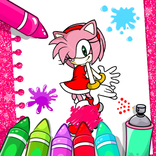 ”Amy Roseof Coloring Book