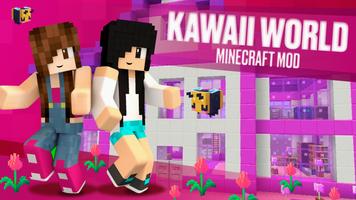 Pink Minecraft: Kawaii Mod poster