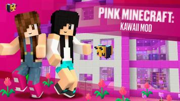 Pink Minecraft: Kawaii Mod Cartaz