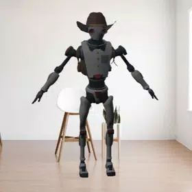 Super Robot Shooting Game