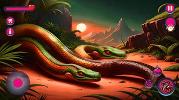Wild Snake Anaconda Cobra Game 截圖 1