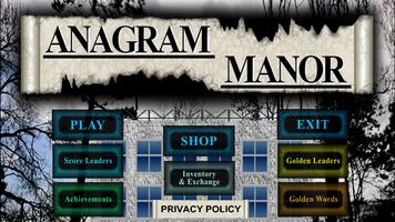 Anagram Manor ポスター