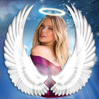 천사 날개 사진 - 사진 편집 합치기 - 스티커 사진 편집 아이콘