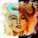 Angel And Devil Crown Photo Editor icon