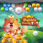 Bubble shooter Fox icône