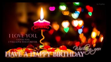 Happy Birthday Greeting Cards اسکرین شاٹ 1