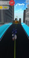 Blue Hedgehog Dash Runner स्क्रीनशॉट 1