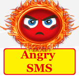 Angry SMS Text Message icon