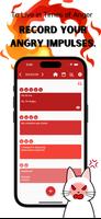 Anger Diary Text:angry log app পোস্টার
