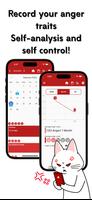Anger Diary Text:angry log app স্ক্রিনশট 1