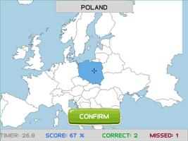 Geography Map Trainer capture d'écran 3