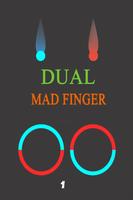 Dual Mad Finger  -  Brain Game captura de pantalla 1