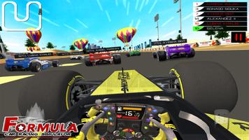 Formula Car Racing الملصق