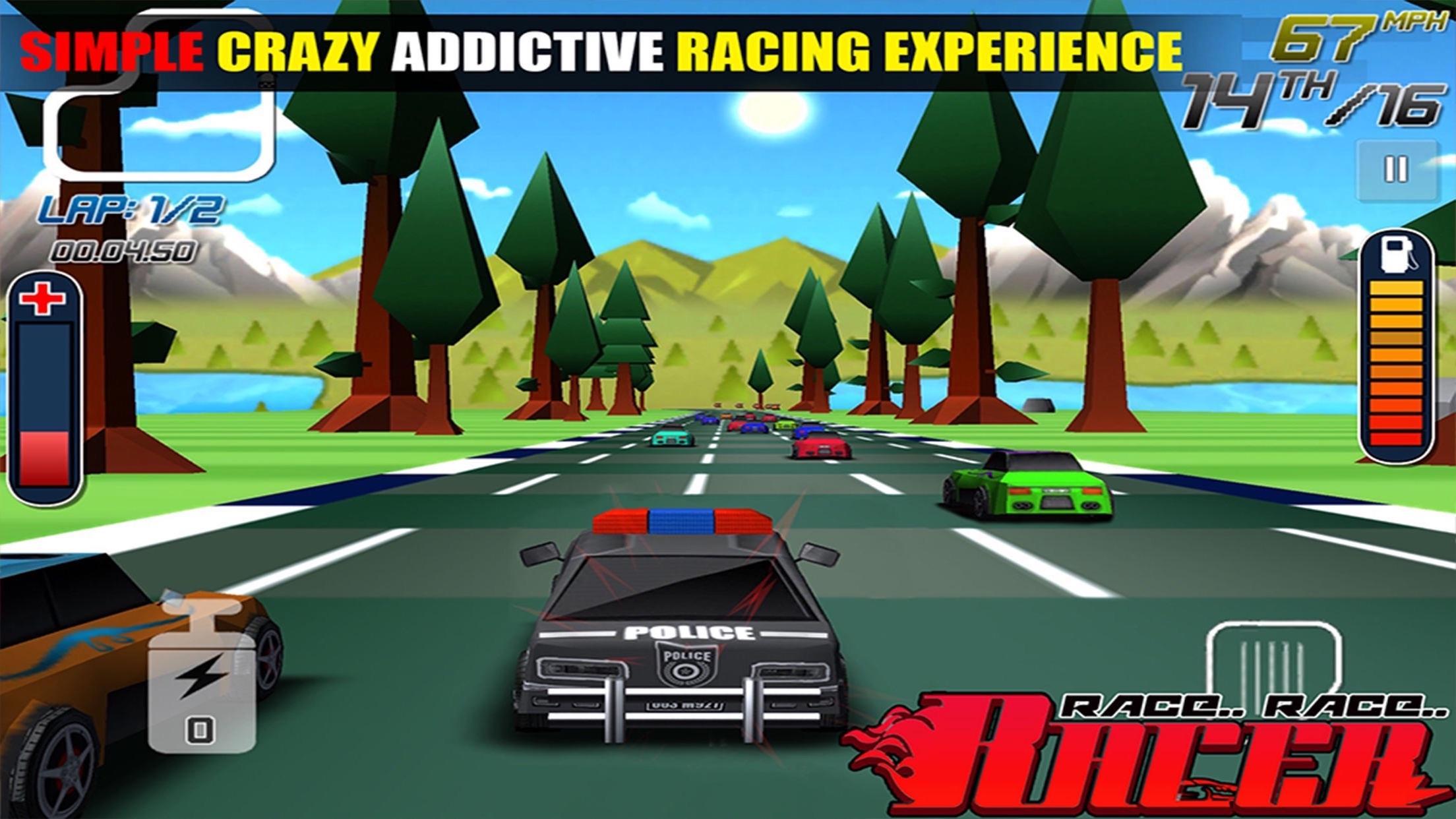 Run Race Racer 3d Car Racing Games Cop Chase Fun For Android