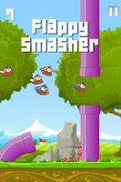 Flappy Smasher - Free Bird Game Affiche