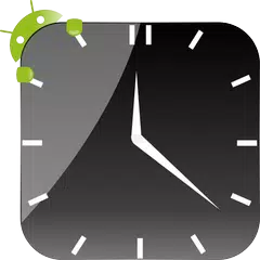 Crystal Black Clock Widget APK download