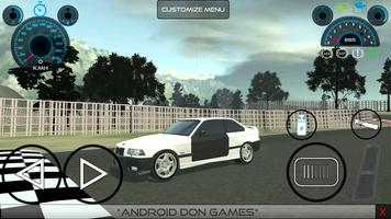 Drift Simulator BmZ e36 capture d'écran 2