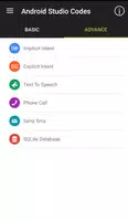 Android Studio Codes penulis hantaran