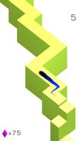 Zig Zag 3D runner تصوير الشاشة 1