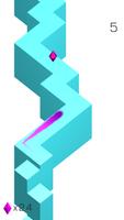 Zig Zag 3D runner تصوير الشاشة 2
