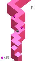 Zig Zag 3D runner скриншот 3