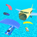 Parachute Car Dart ikona