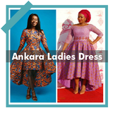 Ankara Ladies Dress Fashion icône