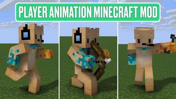 Player Animation Minecraft Mod 海报
