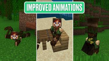 Player Animation Minecraft Mod 截图 3